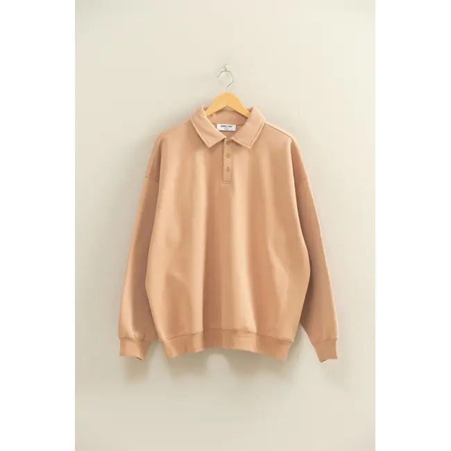 Double Zero Double Zero Oversized Sweatshirt (DZ25F074)