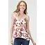 Angie V-Neck Spaghetti Strap Hanky Hem Tank Top (C2E54)