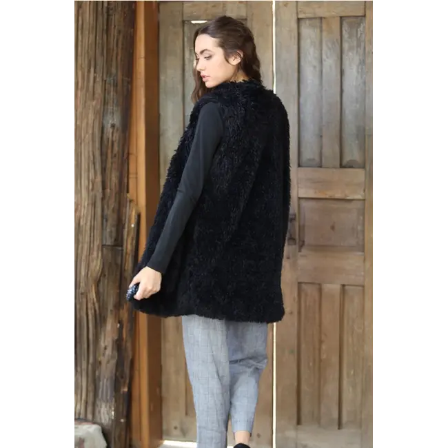 Angie Angie Furry Vest (SJ812)