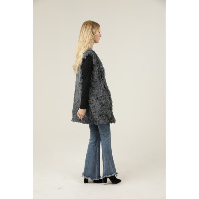 Angie Angie Furry Vest (SJ812)