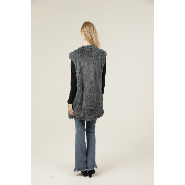 Angie Angie Furry Vest (SJ812)