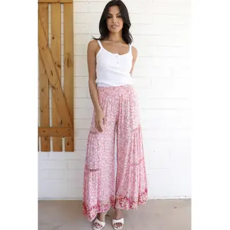 Angie Angie Palazzo Pant/lace(25R84)