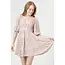 Angie LS Key Hole Dress (C4494)