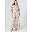 Angie Smocked Bust Maxi w/ Crochet(C4G80)