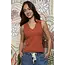 Angie Rib Deep V Tank(X2EJ6)