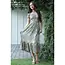 Angie Deep U Neck Maxi Dress (C4736)