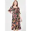 Angie Sq Neck Smocked Maxi Dress(C4J93)