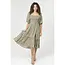 Angie LS Slit Smocked Maxi Dress(C4K53)