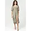 Angie LS Slit Smocked Maxi Dress(C4K53)