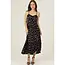 Angie V Cut Maxi Dress w/ Lace Detail (C4H45)