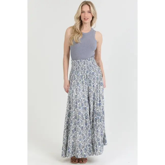 Angie Angie Tiered Skirt Smock Waist (26P57)