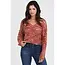 Angie Open Knit Pullover V-Neck (XHS52)
