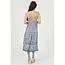 Angie Crochet Neckline w/ Slit Midi Dress (C4K08)