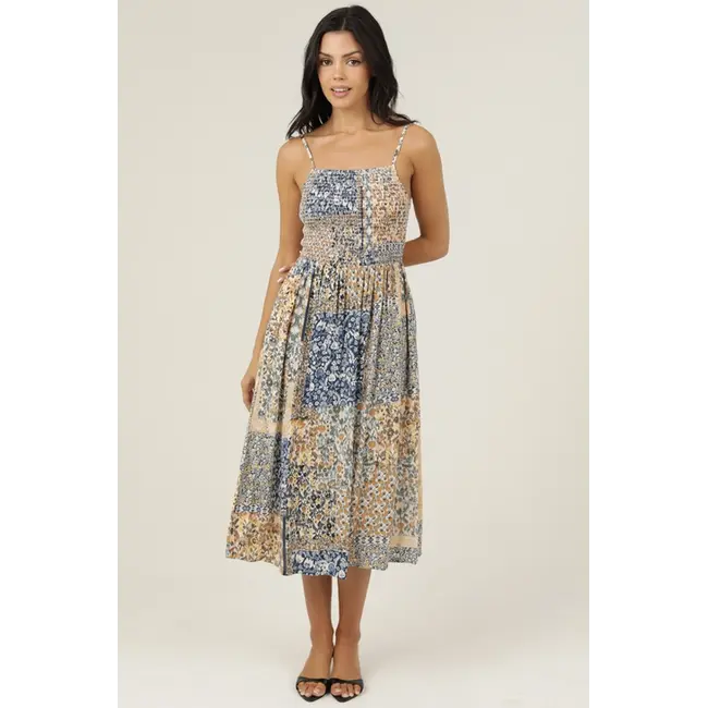 Angie Angie Smocked Top Midi (C4K09)