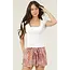 Angie Self Belt Shorts (25Q77)
