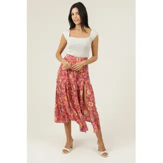 Angie Angie Maxi Skirt With Side Slits (26N20)
