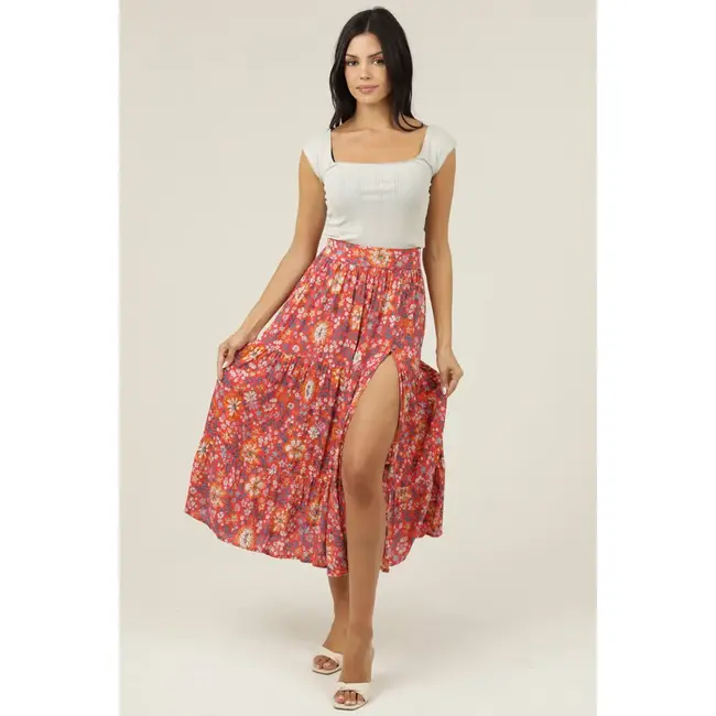 Angie Maxi Skirt With Side Slits (26N20)