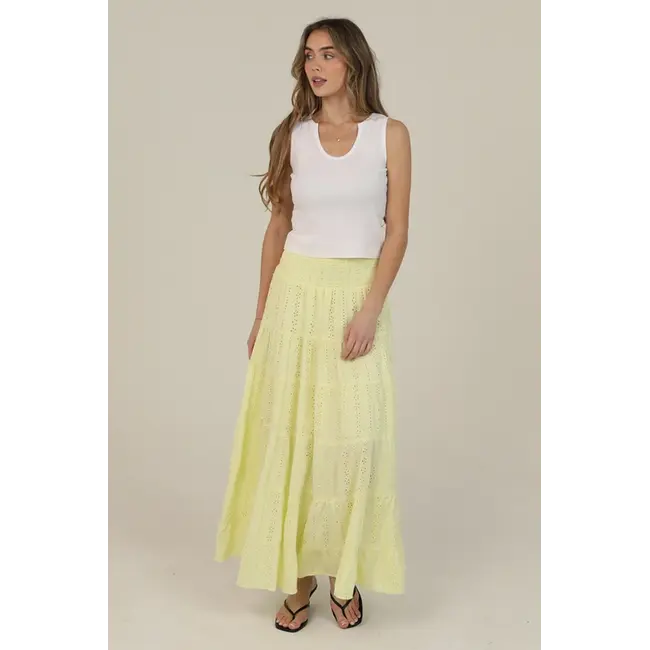 Angie Tiered Skirt Smock Waist (26P57)