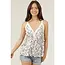 Angie Angie Deep V Cami With Lace (B2BB1)
