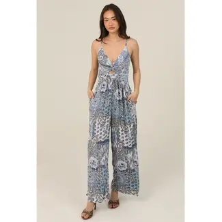 Angie Angie Keyhole Jumpsuit (B5A42)