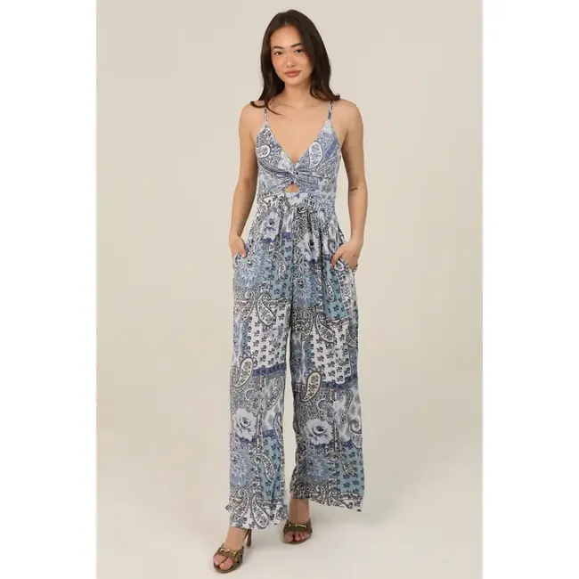 Angie Angie Keyhole Jumpsuit (B5A42)