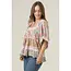 Angie Crochet Trim Top (C2D59)