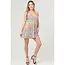 Angie Smocked Bodice VNeck Dress(C4B28)