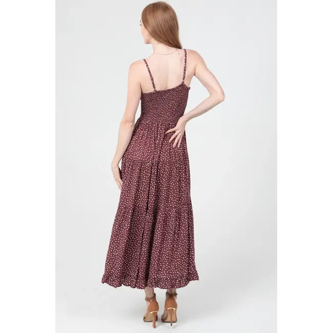 Angie Angie Tie Front Shirt Dress (C4C84)