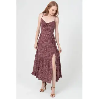 Angie Angie Tie Front Shirt Dress (C4C84)