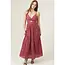 Angie Keyhole Maxi Dress (C4E05)