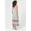 Angie Keyhole Printed Maxi Dress (F4F50)