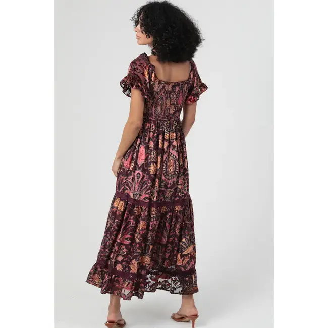 Angie SS Twist Front Maxi(C4G68)