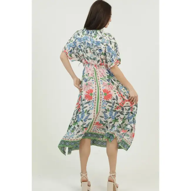Angie SS Vneck Maxi Dress(B4BB8)