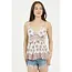 Angie Vneck Tank w/Lace (C2E81)