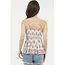 Angie Vneck Tank w/Lace (C2E81)
