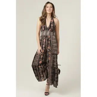 Angie Angie Halter Jumpsuit (B5C52)