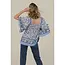Angie Square Neck Flare Slv Top (C2D72)