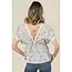 Angie SS Crochet Trim Top(C2E89)