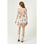 Angie Spag Strap Tiered Tie-Back Dress with Panels (C4N05)