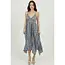 Angie Surplus Low Tie Hanky Hem Dress (F4K20)