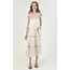 Angie Tie Back Embroidered Detail Dress (C4J58)