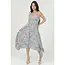 Angie Bodice Hanky Hem Dress (C4B17)