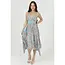 Angie Bodice Hanky Hem Dress (C4B17)
