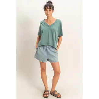 Double Zero Double Zero Knit Top (DZ26A032)