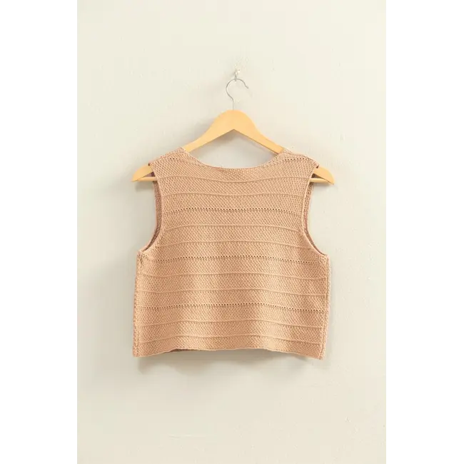 Double Zero Double Zero Knit Vest (DZ26A285)