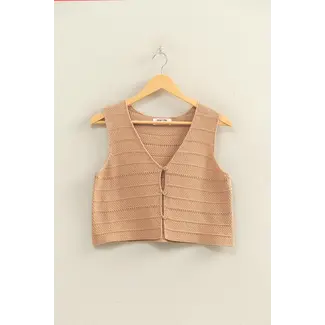 Double Zero Double Zero Knit Vest (DZ26A285)