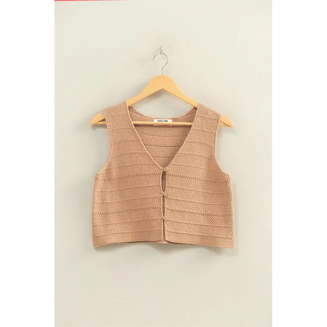 Double Zero Double Zero Knit Vest (DZ26A285)
