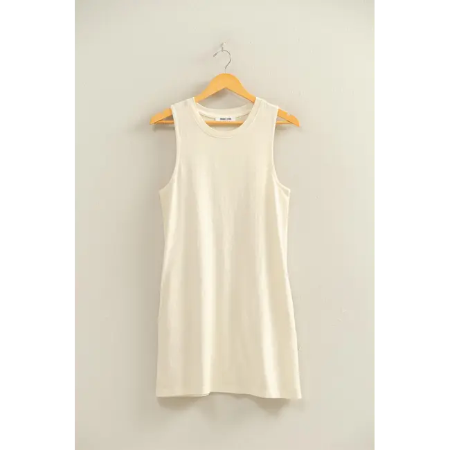 Double Zero Sleeveless T Shirt Dress (DZ26A745)