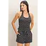 Double Zero Halter Polka Dot Top (DZ26C384)