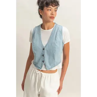 Double Zero Double Zero Denim Vest (DZ26C736)